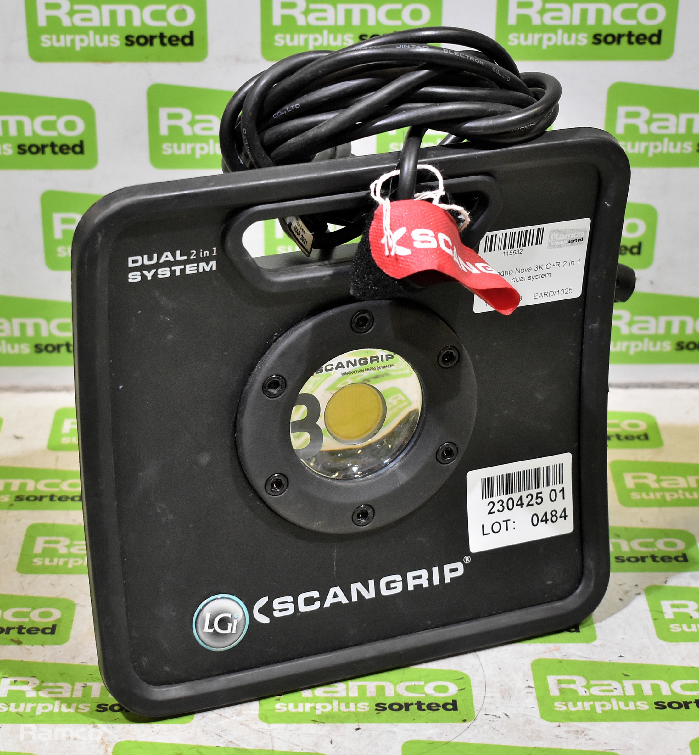 Scangrip 03.5335 Battery Charger For Nova 3K C+R / Vega 1500 C+R / Multimatch 2