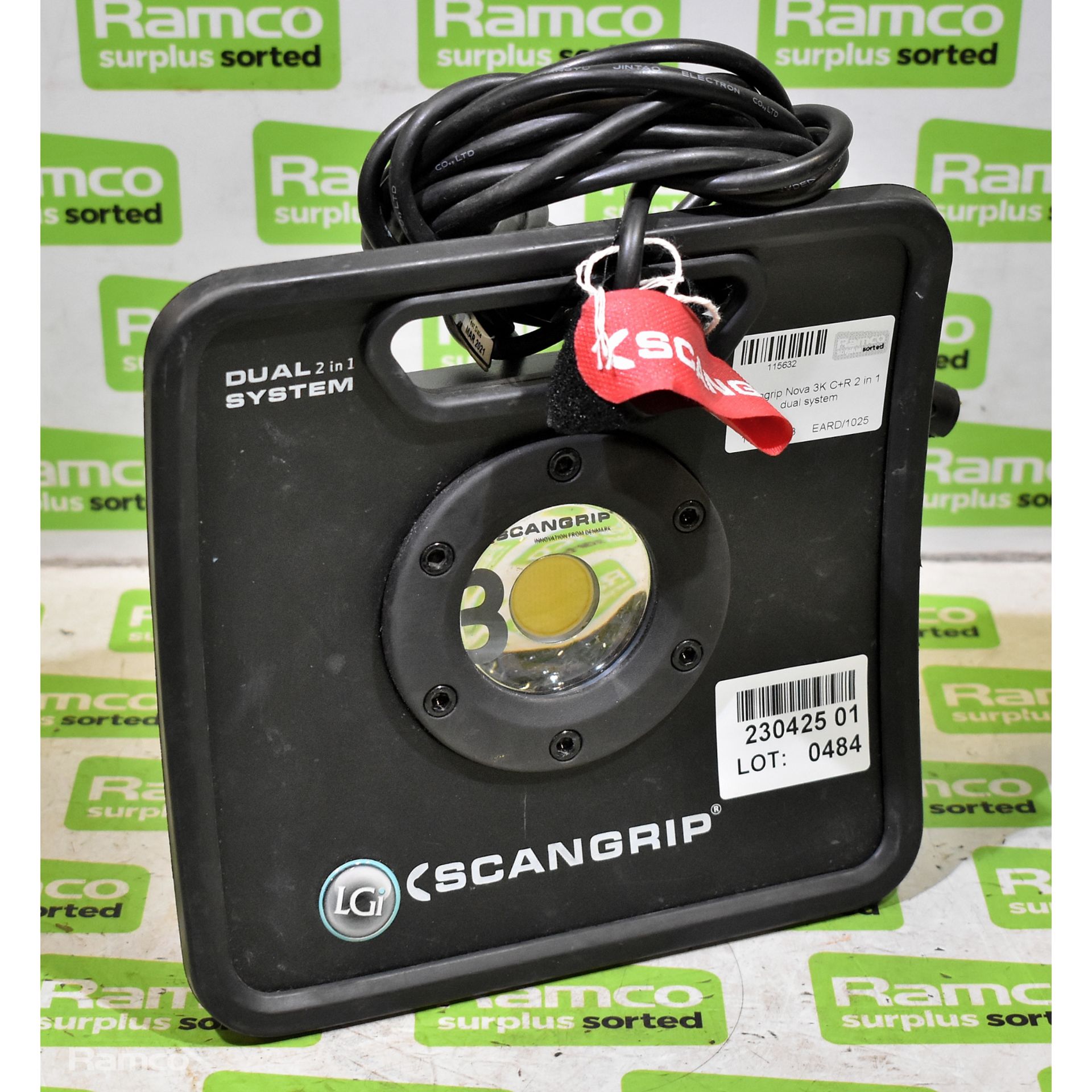 Scangrip 03.5335 Battery Charger For Nova 3K C+R / Vega 1500 C+R / Multimatch 2