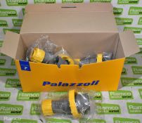 5x Palazzoli IP67 50-60Hz 32A-4h, 100-130V electrical connector plugs