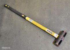 Roebuck fibreglass shaft 4.5kg sledgehammer - 92 cm - total weight 5.7kg