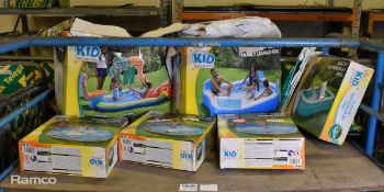 6x Kid Connection - various sized swimming pools