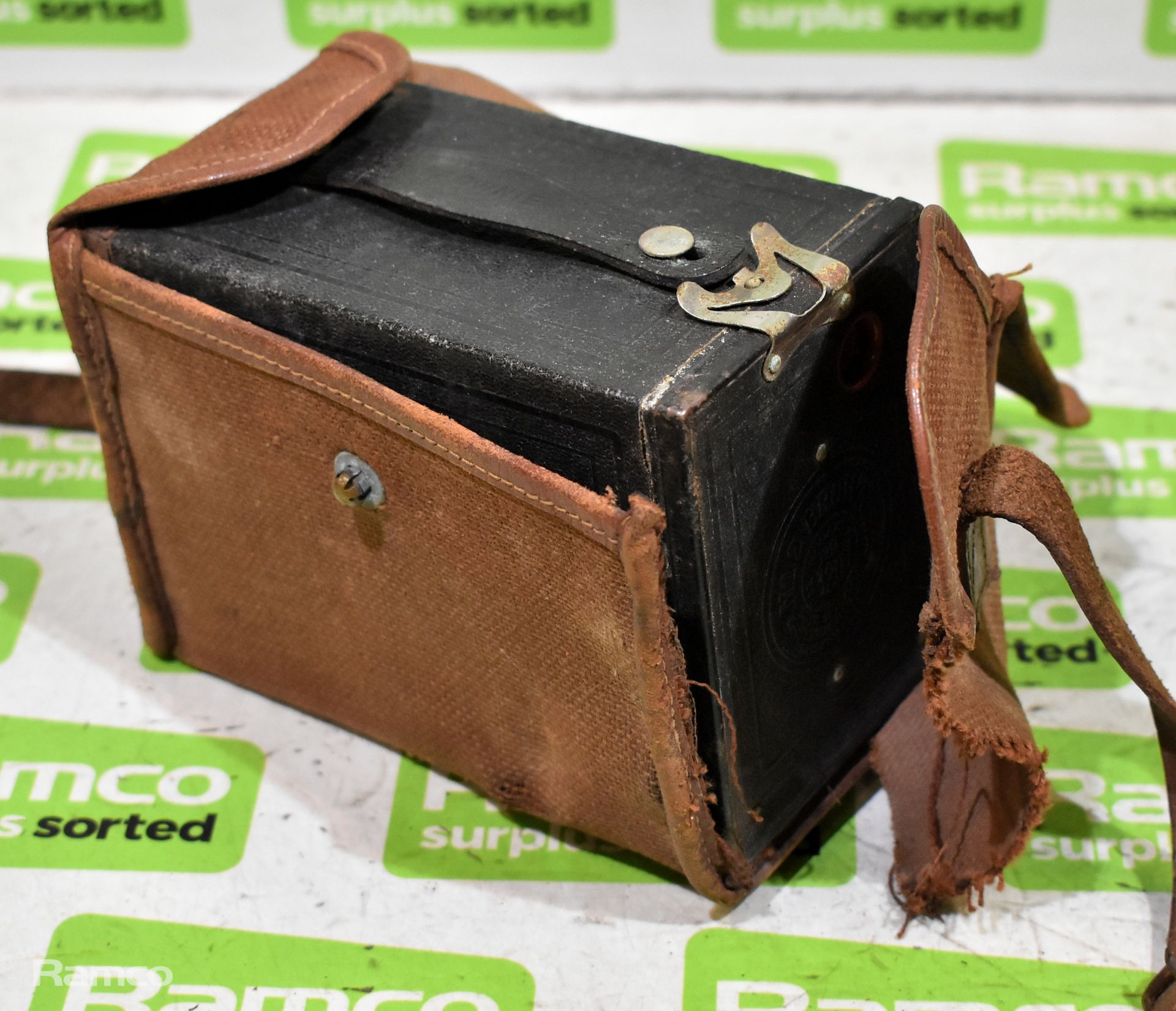 NO.2 Brownie model F box camera with canvas case - Image 6 of 6