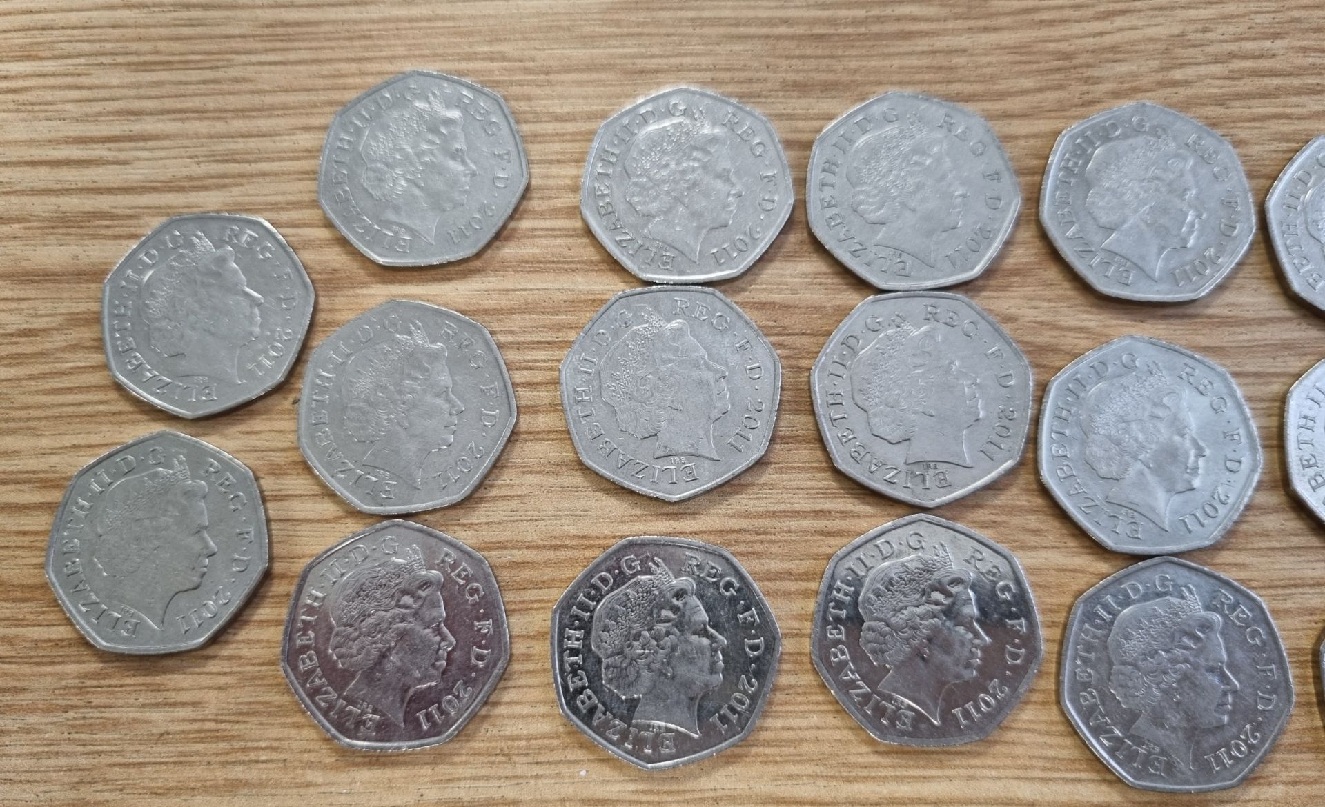 Collection of collectable 2012 Olympics 50p coins - Full set of 29 coins - see pictures - Image 3 of 11