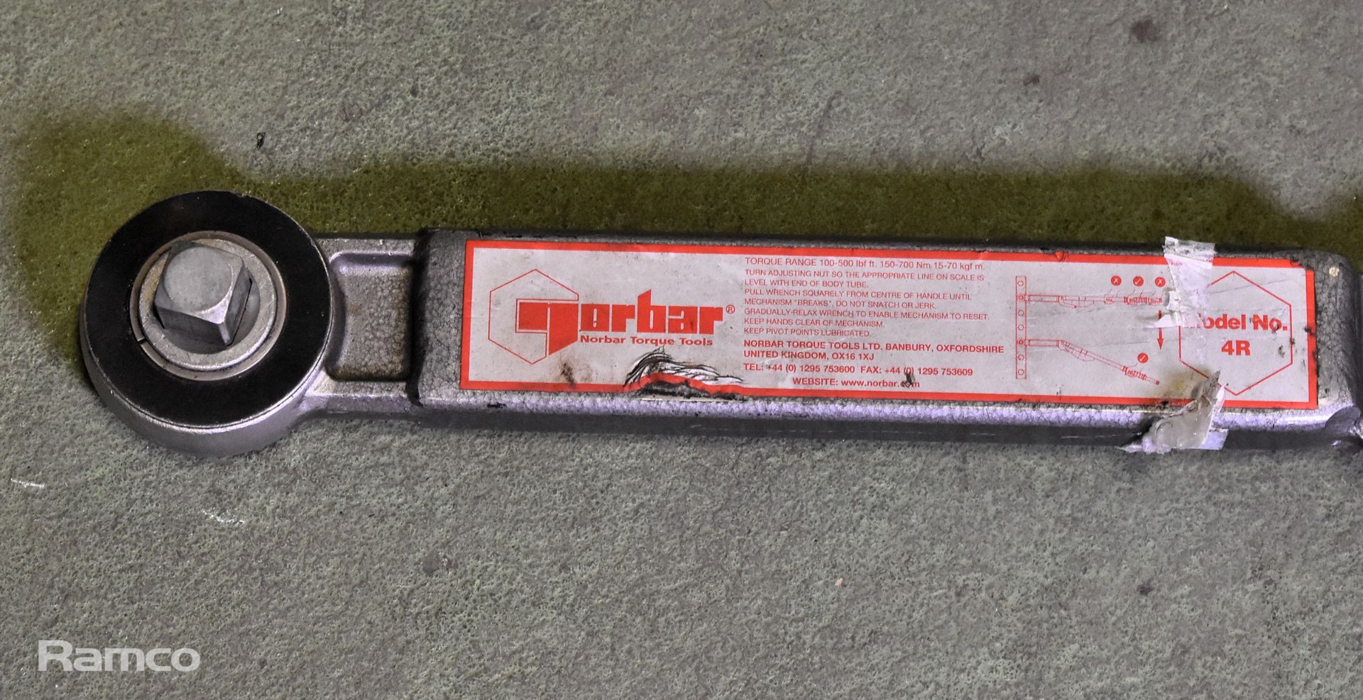 Norbar Industrial 4R 3/4 inch drive torque wrench - Image 2 of 3