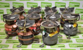 10x Coleman dual fuel stoves - check pictures for models