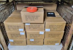 25x boxes of Orange non-adhesive tape - 16 rolls in a box - each roll 100m x 38mm