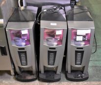 3x Etna MU3GB/CS/2L instant hot drinks machines