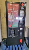 Selecta Westomatic Solo Encore LX hot drinks vending machine - cash only - W 710 x D 670 x H 1830mm