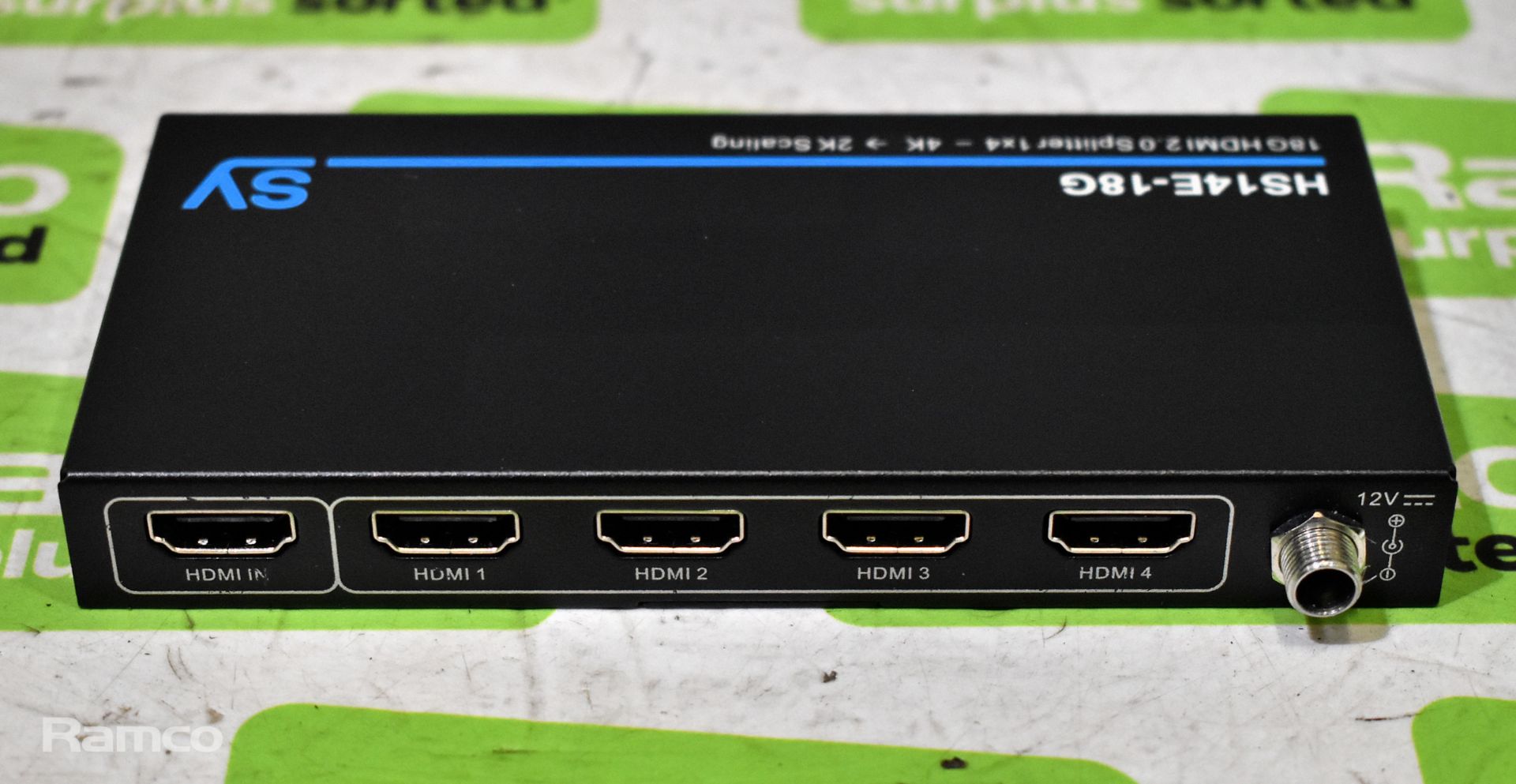 SY-HS14E-18G 1x4 HDMI 2.0 (18G) splitter - Image 2 of 4