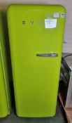 Smeg FAB28R/L - 50's style freestanding refrigerator left hinge - 270 ltr - Light Green - 240V 90W