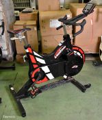 Wattbike Pro indoor exercise bike - L 120 x W 66 x H x 110cm