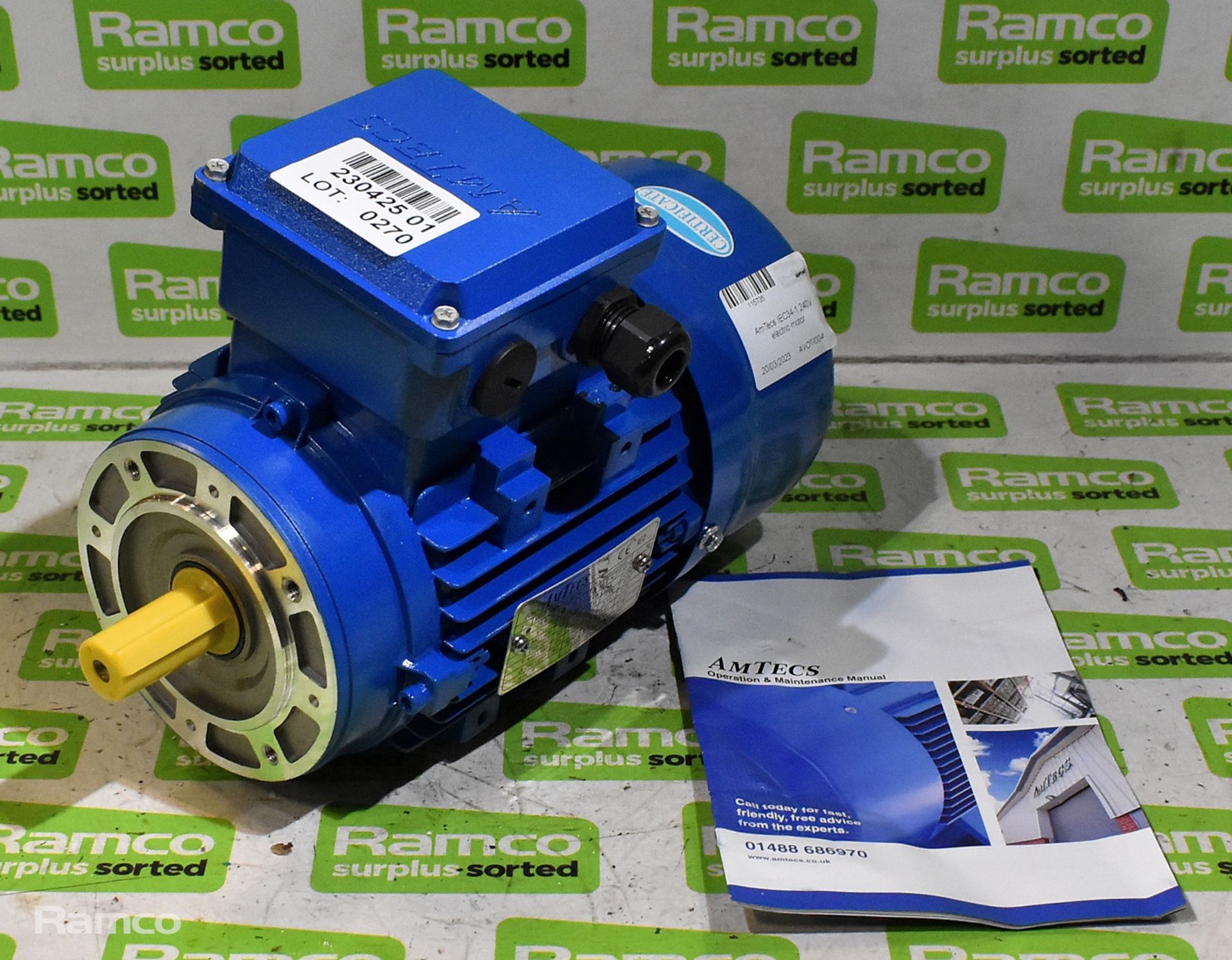 AmTecs IEC34-1 240V electric motor