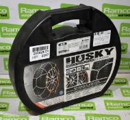Husky classic 90 HUSAD90 - 9mm alloy-steel snow chain with case