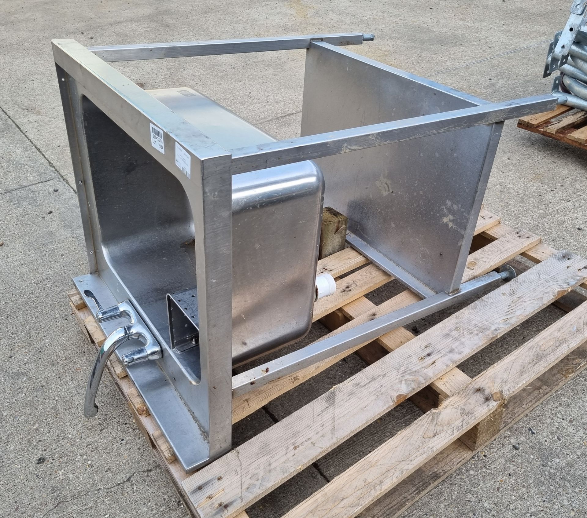 Stainless steel sink unit - 76 x 66 x 110cm - Bild 3 aus 5