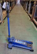 Weber WDDK20Q Hand hydraulic trolley jack 2000kg capacity - missing lifting pad