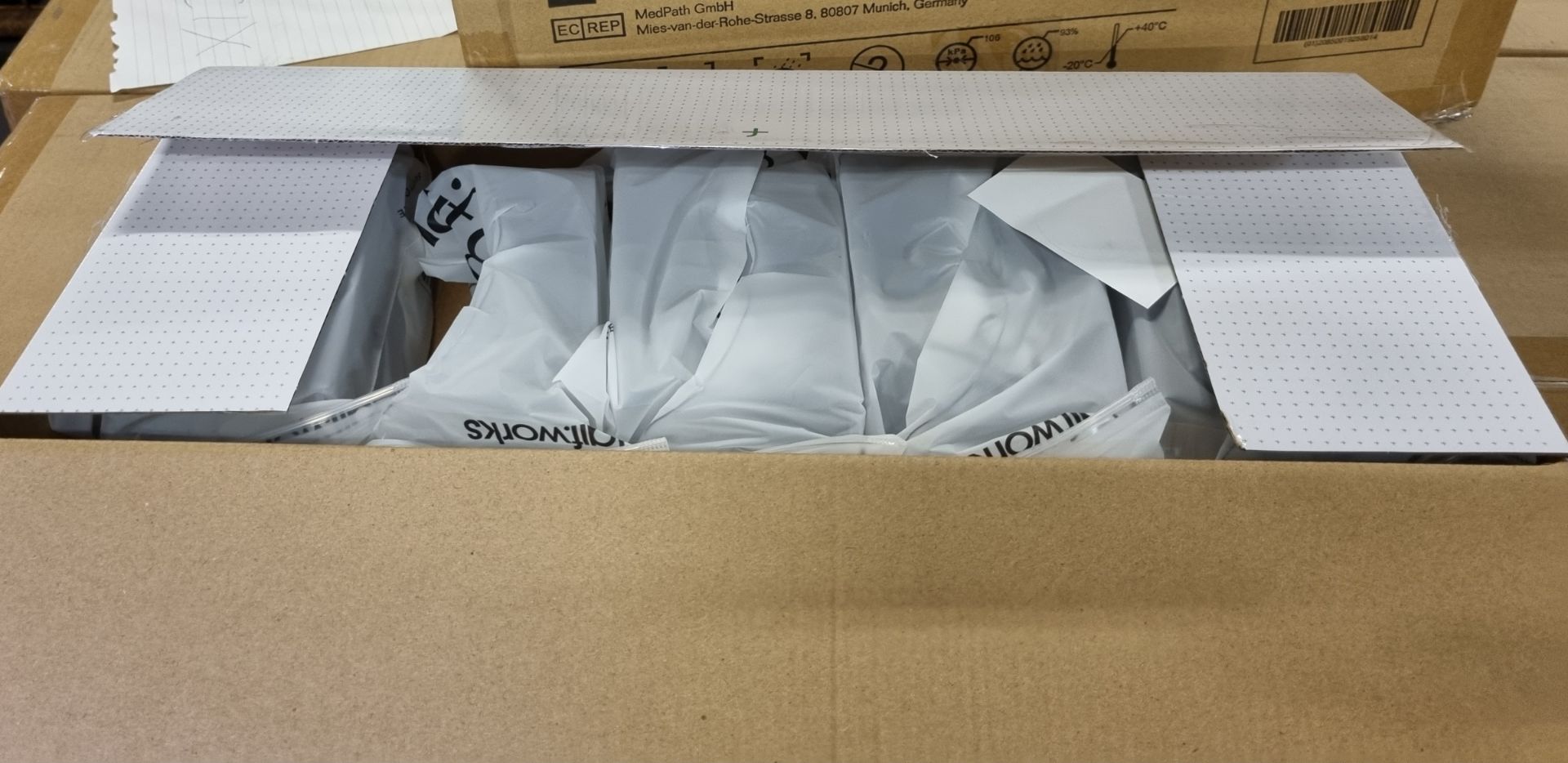 13x boxes of Laif.works clear eye protection safety goggles with adjustable strap - Image 6 of 6