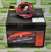 Interacter Incorporated LSX1206 microprocessor controlled automatic battery charger