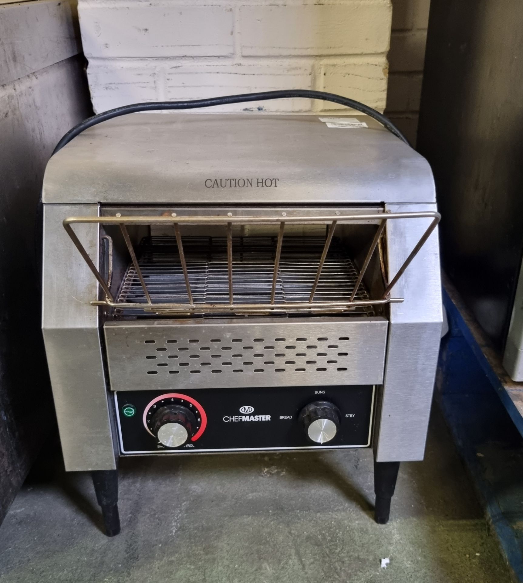 Chefmaster TT-300N single slice conveyor toaster