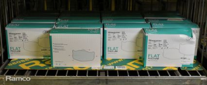 18x boxes of BLS Flat fold line filtering facepieces with filter piece - 20 per box