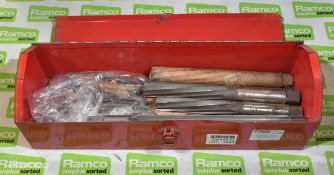 Maysso Metric 23 piece reamers set tool with toolbox - L 48 x W 16 x H 15cm