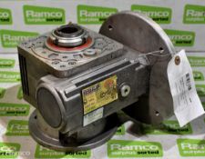 BS&P BP63F4-MS-IEC24/200 gearbox with ratio 40:1 for electric motors