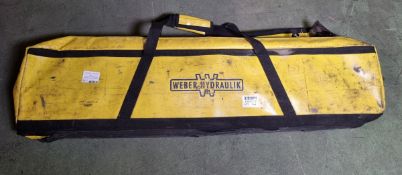 Weber Hydraulik Stabfast stabilisation unit with carry case