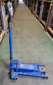 Weber WDDK20Q Hand hydraulic trolley jack 2000kg capacity - missing lifting pad