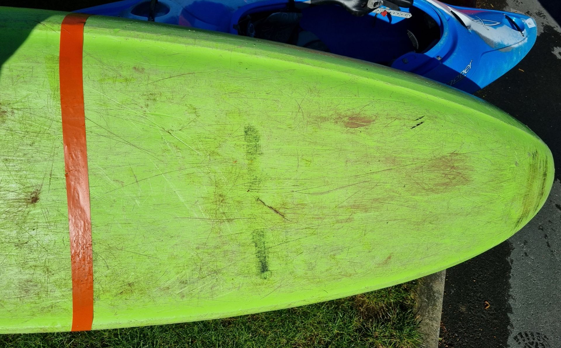 Dagger Mamba kayak/canoe - L260 x W70 x H40cm - Lime green - Image 7 of 7
