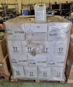 40x boxes of 4 5L bottles of Mydis hand sanitiser gel - 70% alcohol