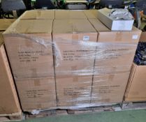 12x boxes of Safety goggles - 150 pairs per box