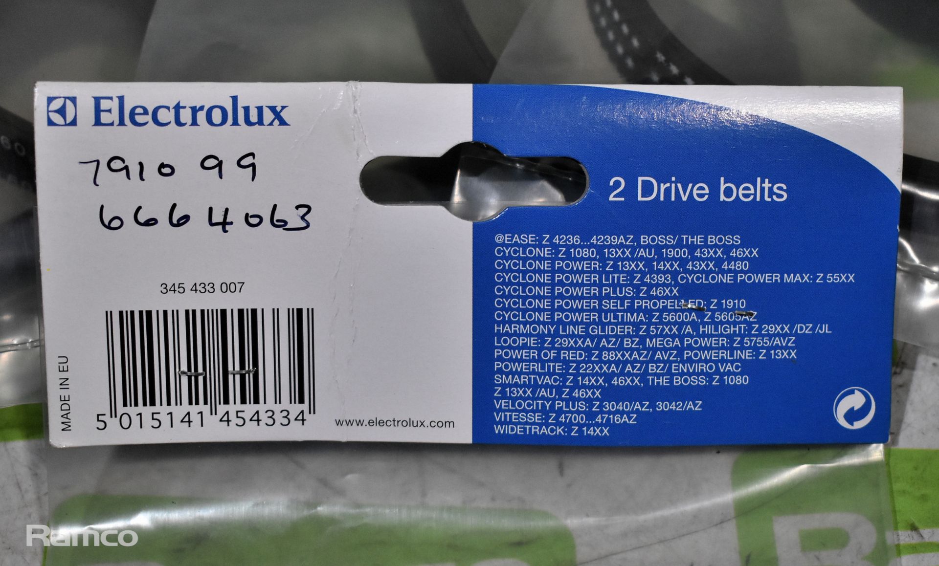 5x packs of Electrolux drive belts - Image 3 of 3