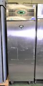 Foster EPROG600H Stainless steel, single, upright refrigerator - W 700 x D 820 x H 2065mm