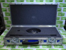 Audio Technica PRO49Q gooseneck lectern microphone with desk stand in flightcase - 60x13x30cm