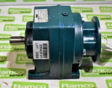 Fenner 860A1818 gearbox with ratio 12.877:1 for electric motor