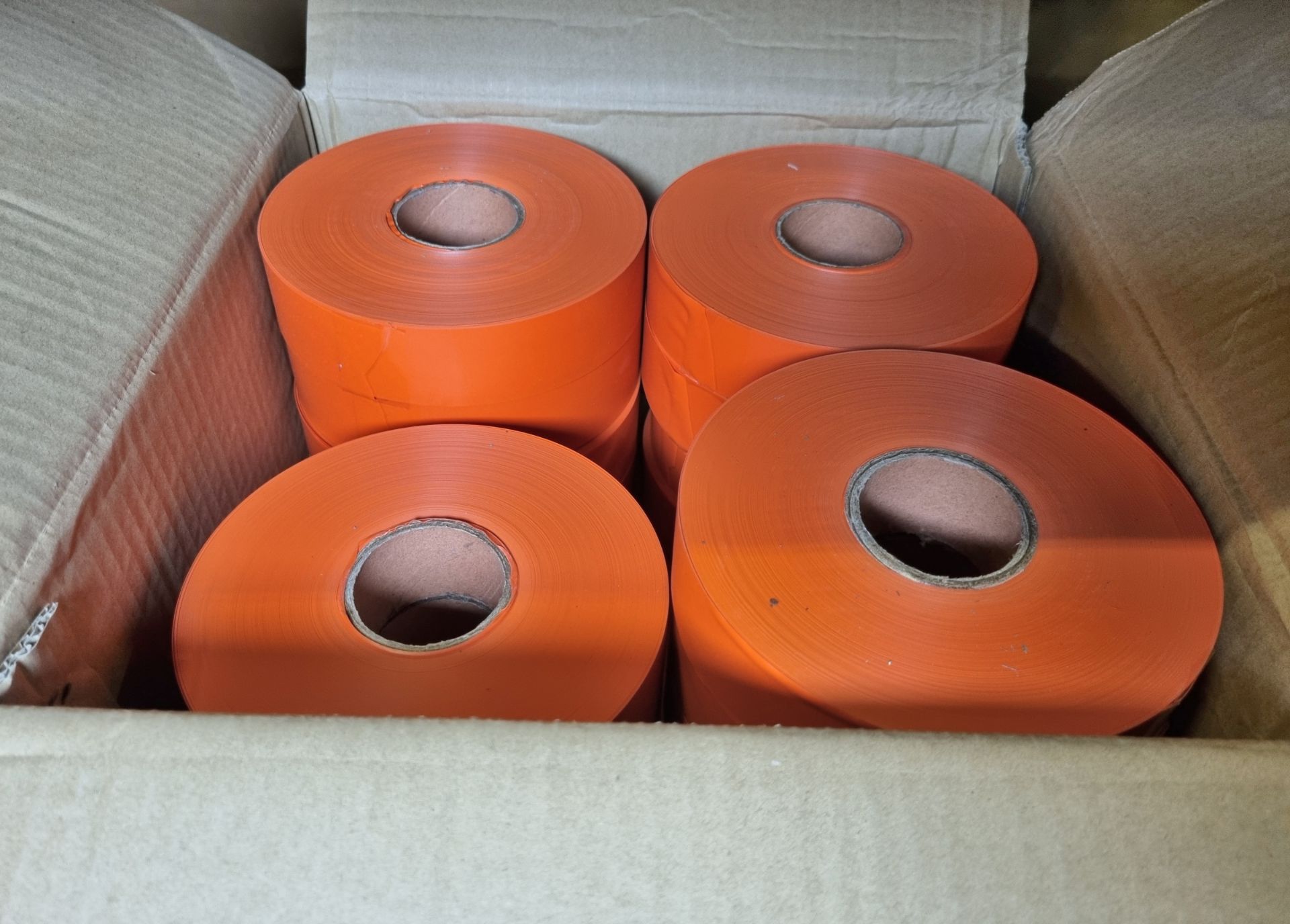 25x boxes of Orange non-adhesive tape - 16 rolls in a box - each roll 100m x 38mm - Bild 5 aus 5