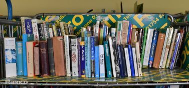 Multiple library literature books - cooking, biographies, nature, historical