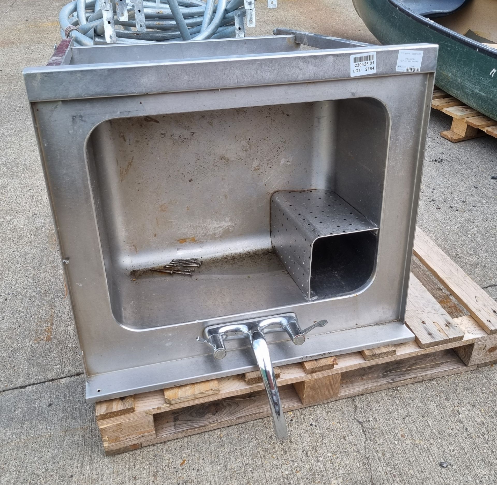 Stainless steel sink unit - 76 x 66 x 110cm - Bild 2 aus 5