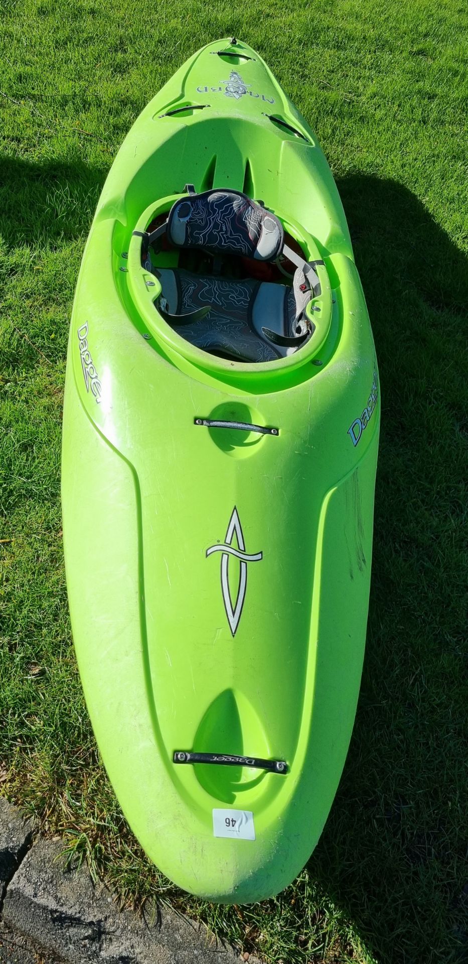 Dagger Mamba kayak/canoe - L260 x W70 x H40cm - Lime green - Image 2 of 7