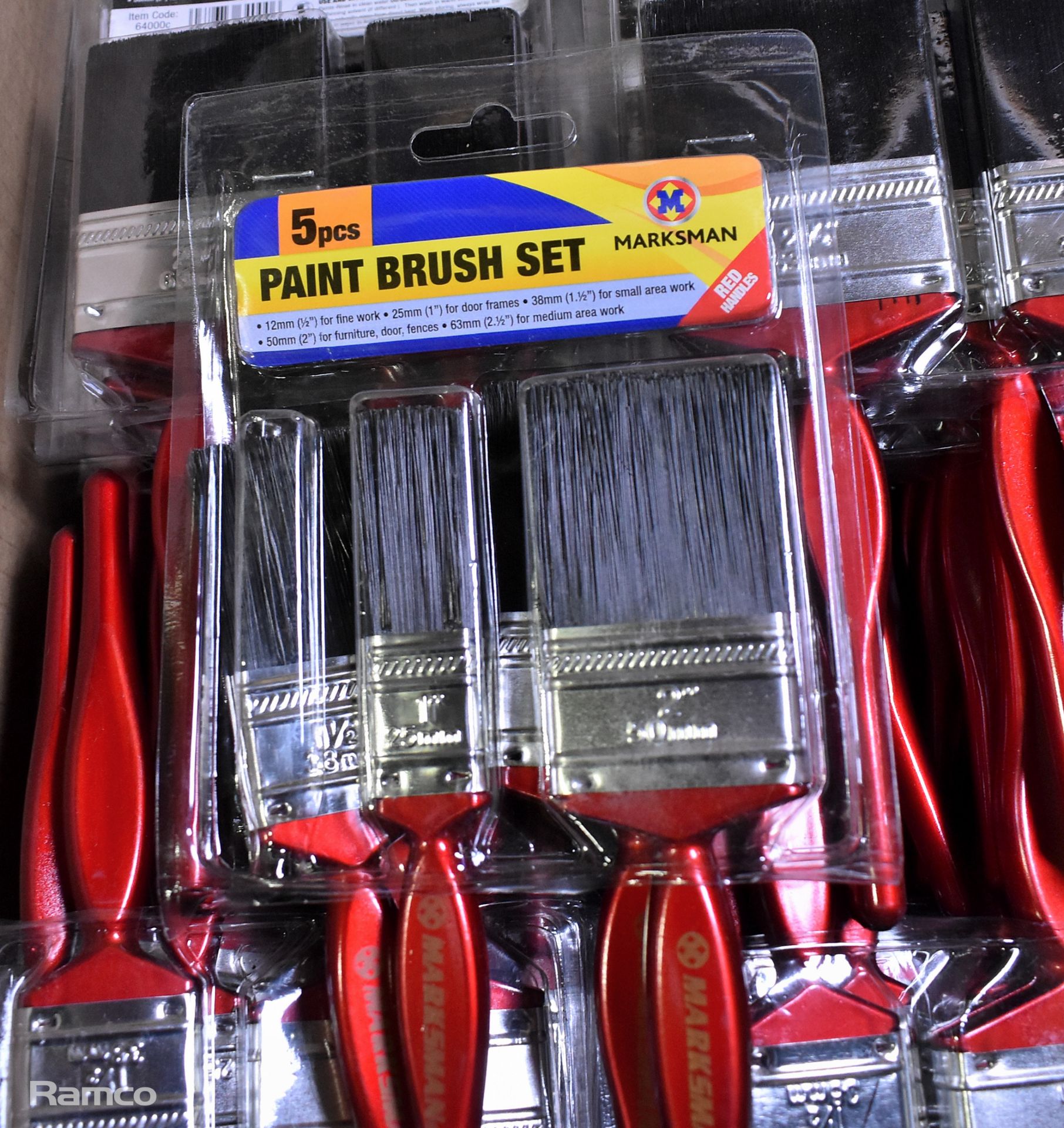 Marksman paint brushees - 5 per pack - 48 packs - Image 2 of 3