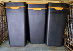 6x Method 60L mixed recycling bins