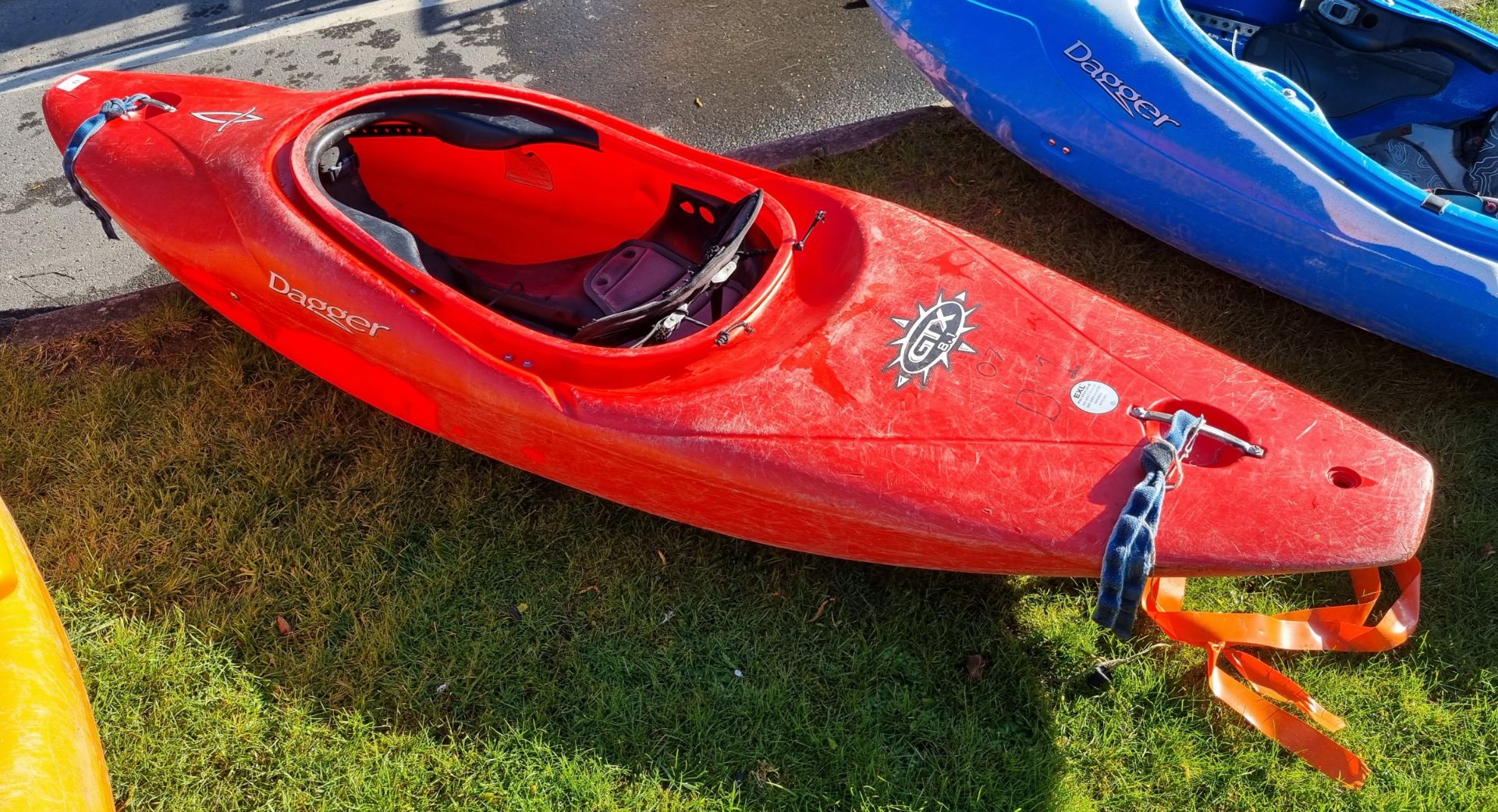 Dagger Mamba kayak/canoe - L260 x W70 x H40cm - Red