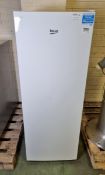 Beko LSG1545W freestanding tall larder fridge