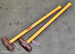 2x Sledge Hammers