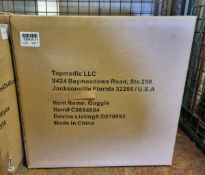 Tapmedic LLC safety goggles - 150 pairs per box