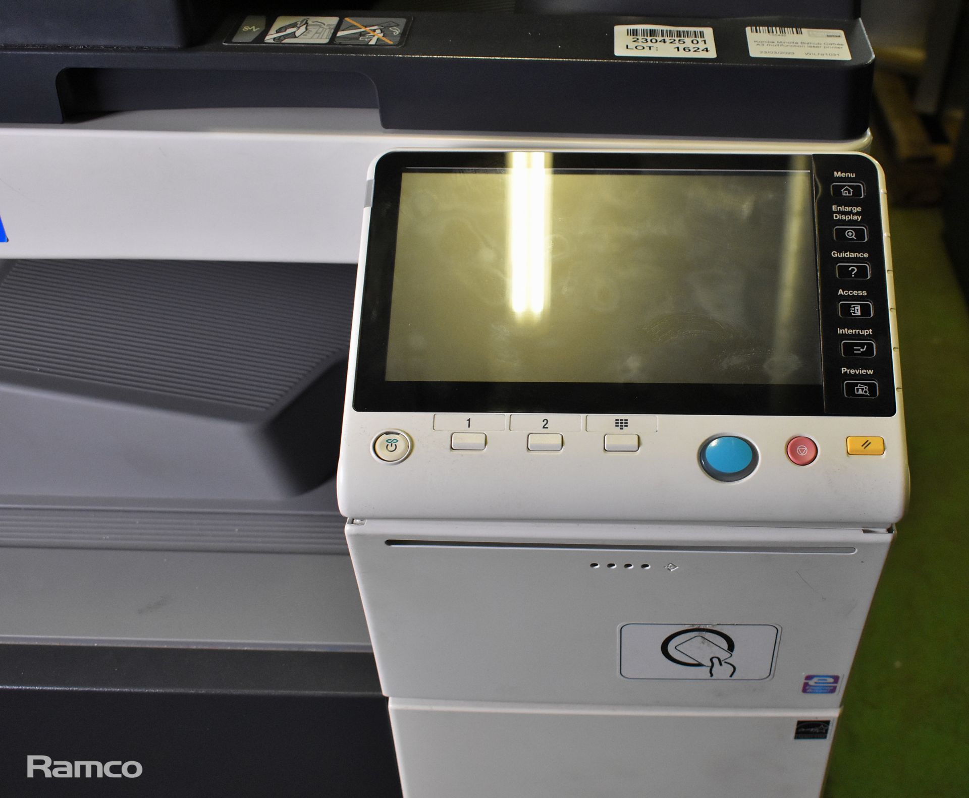 Konica Minolta Bizhub C454e A3 multifunction laser printer - H 92 x W 70 x D 62cm - Bild 7 aus 18