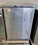Precision BBS600 stainless steel single door fridge