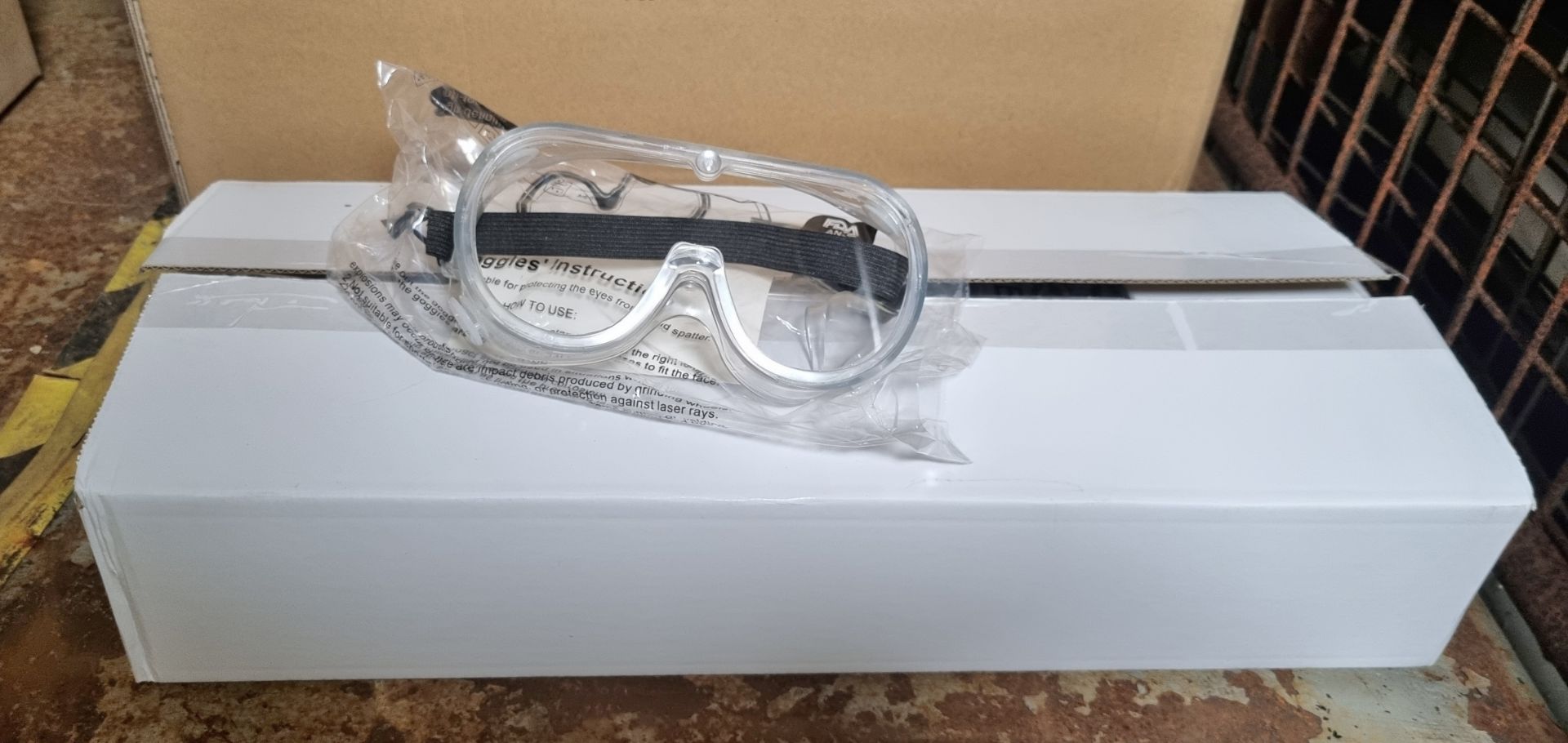 Tapmedic LLC safety goggles - 150 pairs per box - Image 2 of 3