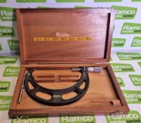 Starrett No 436M 150-175mm external micrometer with case