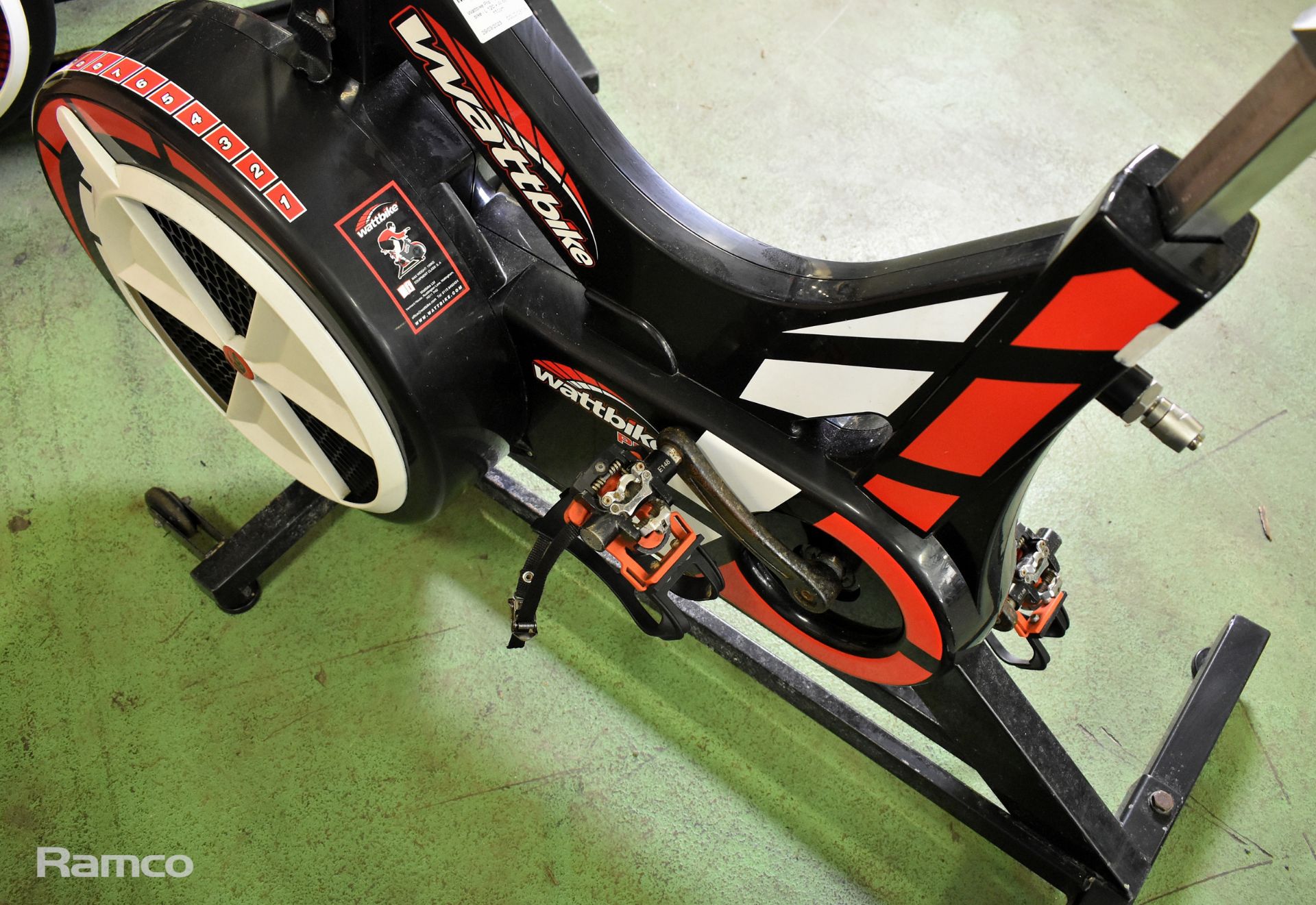 Wattbike Pro indoor exercise bike - L 120 x W 66 x H x 110cm - Image 5 of 7