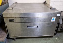 Adande VCR under drawer fridge - 230V - 50Hz - L 86 x W 88 x H 55cm